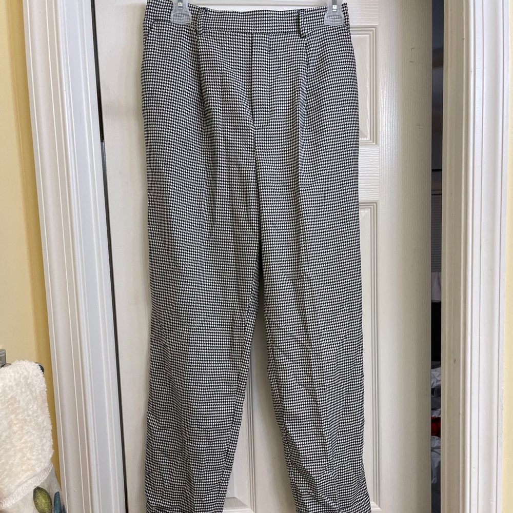 Black and White Pants
